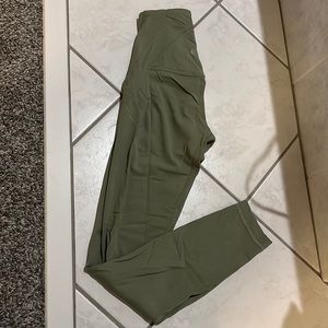 Green lululemon leggings